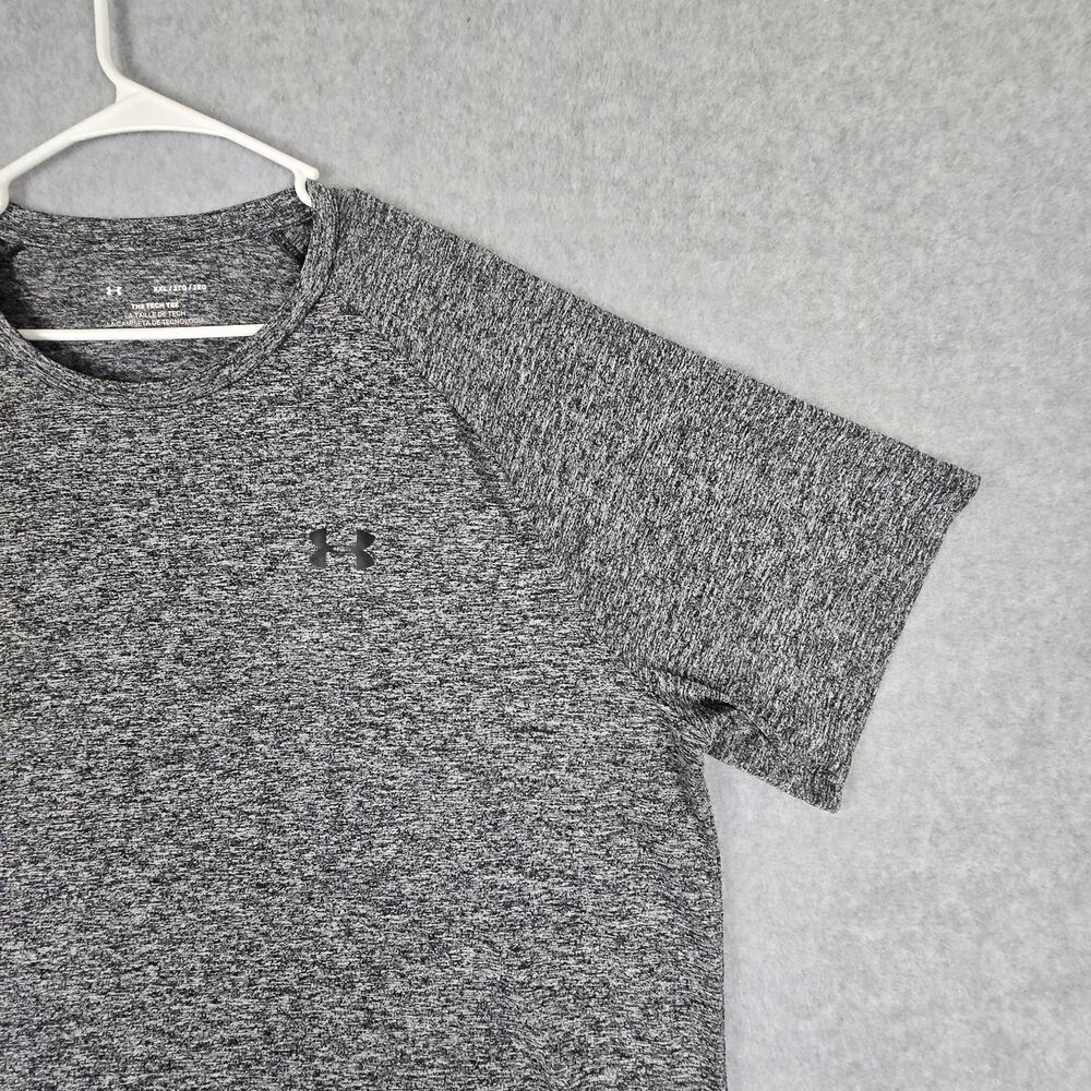 🌼Under Armour Shirt Mens Size XXL The Tech Tee Gray - Picture 5 of 14